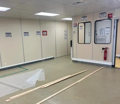Démentèlement d’une cabine de pesée CMR, photo 2 sur 8