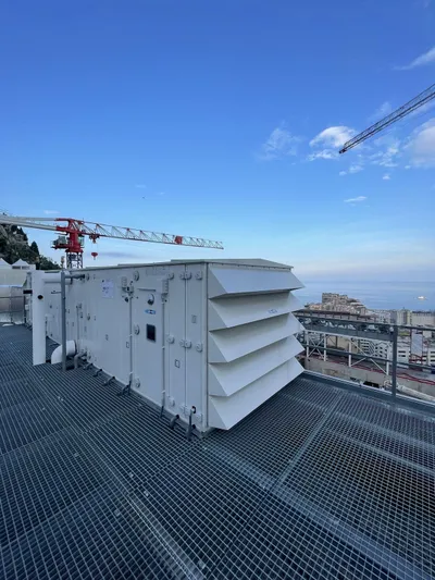 Changement des filtres sur des Centrales de Traitement d’Air, photo 3 sur 7