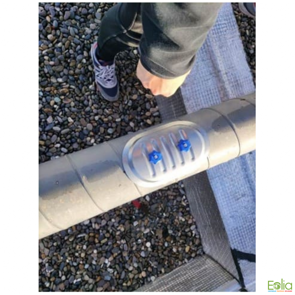 EOLIA réalise la pose de 30 trappes de visite sur conduit d'extraction ...